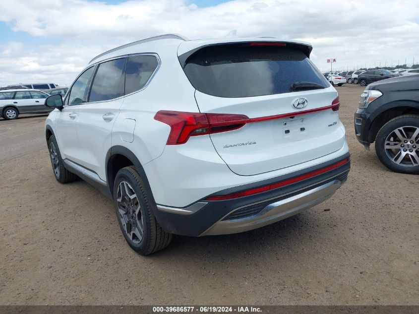 2023 Hyundai Santa Fe Limited VIN: 5NMS4DAL9PH525677 Lot: 39686577