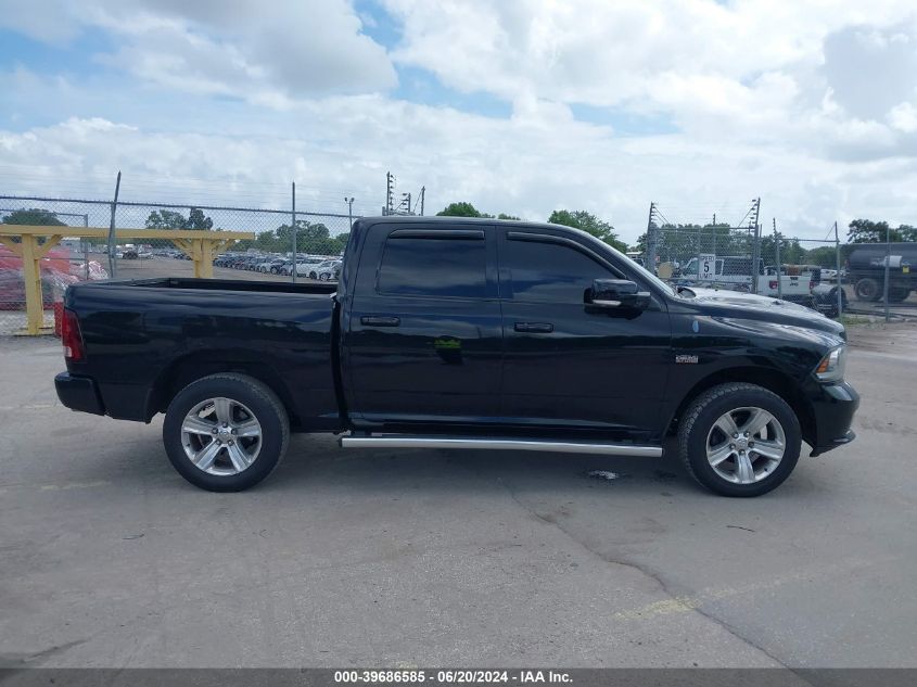 2013 Ram 1500 Sport VIN: 1C6RR7MT3DS505705 Lot: 39686585