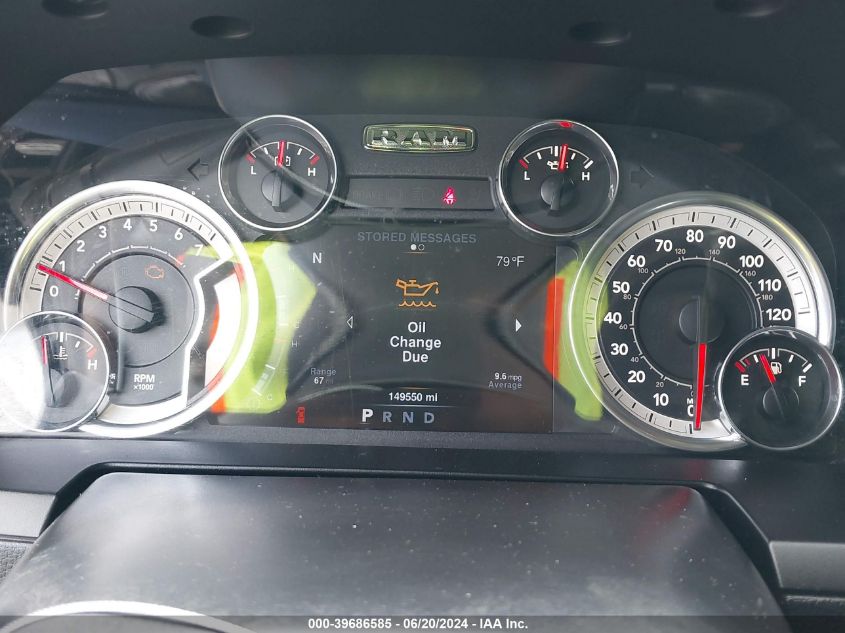 2013 Ram 1500 Sport VIN: 1C6RR7MT3DS505705 Lot: 39686585