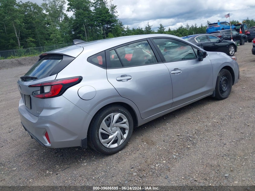 2024 SUBARU IMPREZA 2.0L H-4 DI, DOHC, V(VIN: JF1GUABC3R8287709