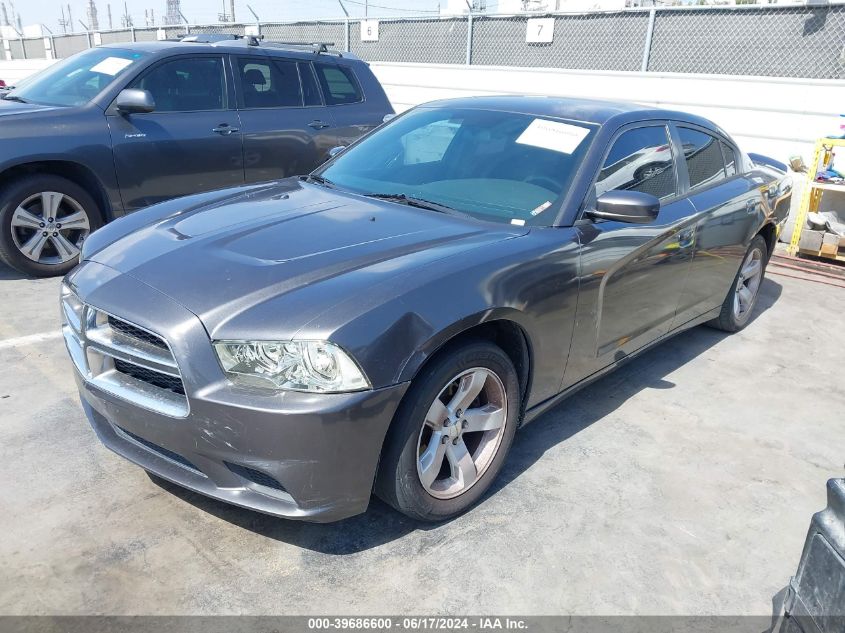 2013 Dodge Charger Se VIN: 2C3CDXBG2DH636011 Lot: 39686600