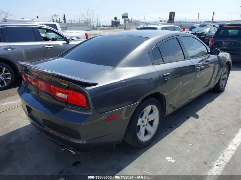 2013 Dodge Charger Se VIN: 2C3CDXBG2DH636011 Lot: 39686600