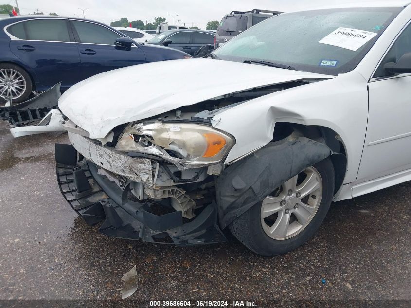 2012 Chevrolet Impala Ls VIN: 2G1WA5E33C1193897 Lot: 39686604