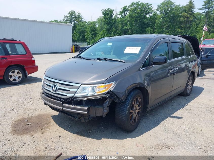2012 Honda Odyssey Ex-L VIN: 5FNRL5H62CB064177 Lot: 39686605