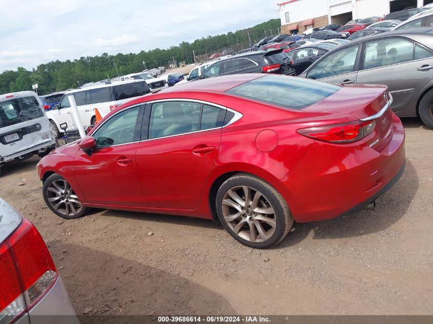 2016 Mazda Mazda6 I Touring VIN: JM1GJ1V54G1486211 Lot: 39686614