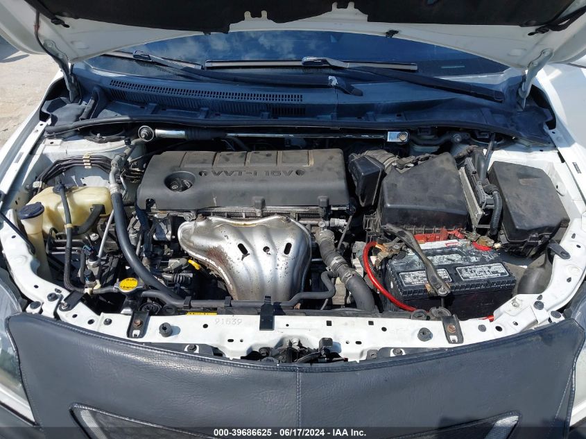 2010 Toyota Corolla Xrs VIN: 2T1BE4EE8AC038699 Lot: 39686625