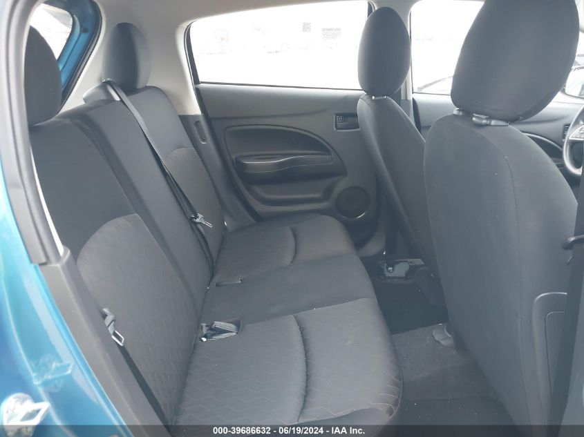 2022 Mitsubishi Mirage Es/Le VIN: ML32AUHJ8NH003850 Lot: 39686632