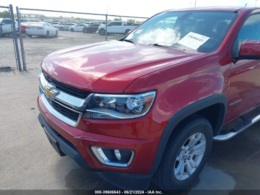 2016 Chevrolet Colorado Lt VIN: 1GCGSCE39G1355881 Lot: 39686643