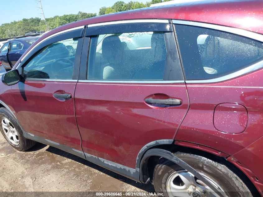 2015 Honda Cr-V Lx VIN: 2HKRM4H3XFH703232 Lot: 39686645