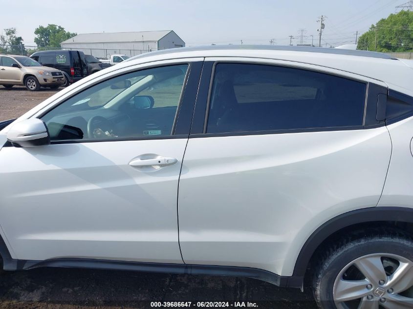 2019 Honda Hr-V Ex VIN: 3CZRU6H52KM708520 Lot: 39686647