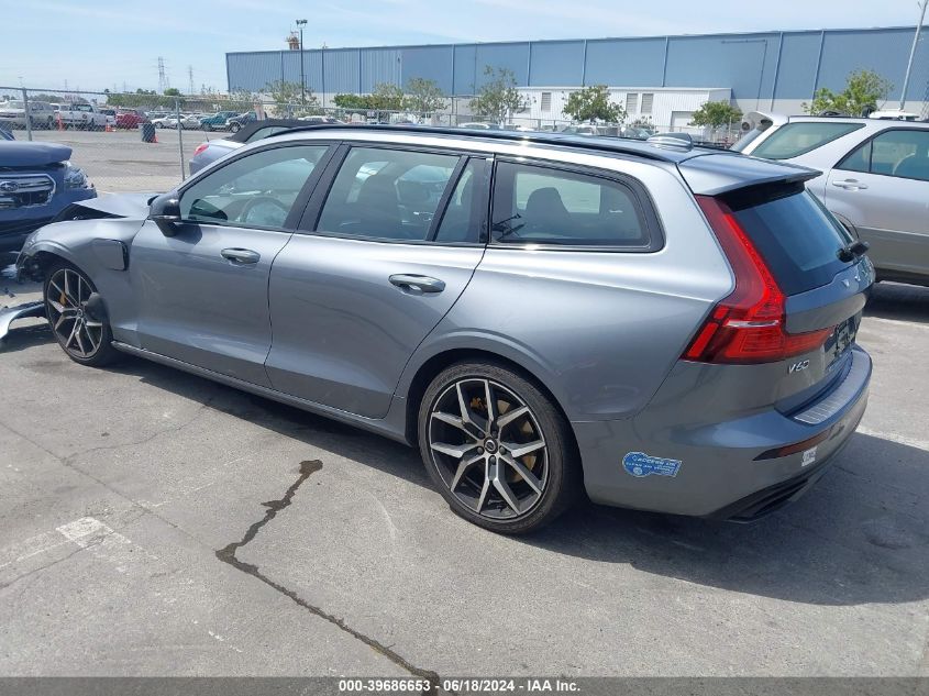 2021 Volvo V60 Recharge Plug-In Hybrid T8 Polestar VIN: YV1BK0EP9M1443363 Lot: 39686653