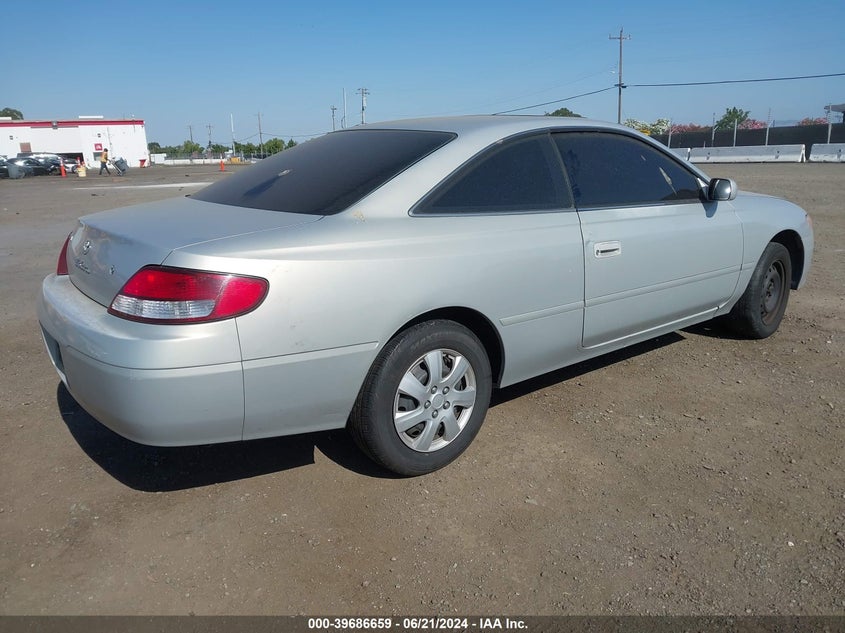 2000 Toyota Camry Solara Se VIN: 2T1CG22P0YC312884 Lot: 39686659