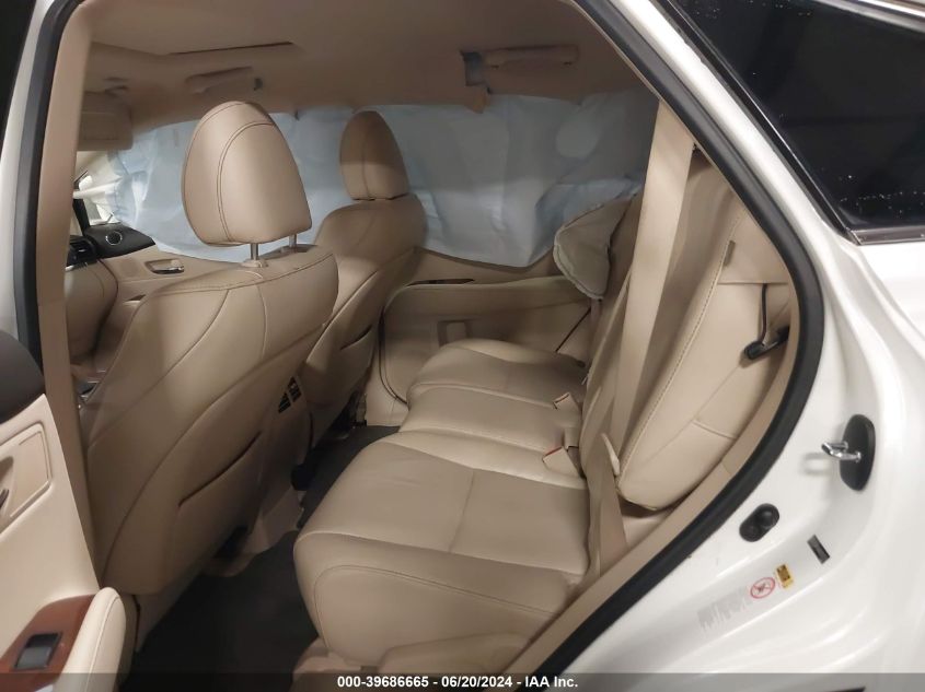 2013 Lexus Rx 350 VIN: JTJBK1BA8D2027176 Lot: 39686665