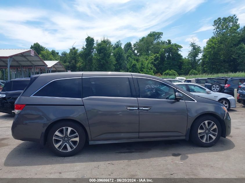 2017 Honda Odyssey Touring/Touring Elite VIN: 5FNRL5H91HB012279 Lot: 39686672