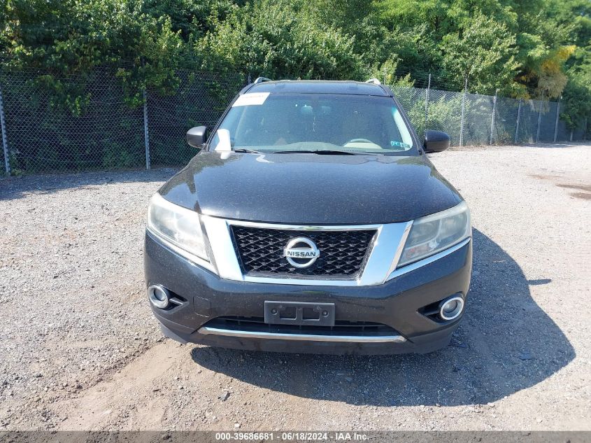 2014 Nissan Pathfinder Sl VIN: 5N1AR2MM2EC665454 Lot: 39686681