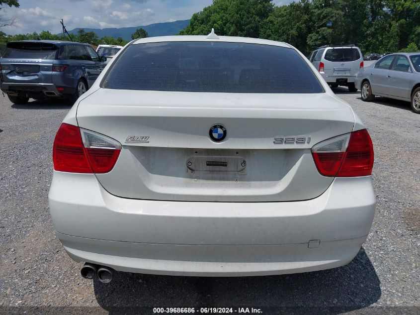 2008 BMW 328I VIN: WBAVA37578NL55586 Lot: 39686686