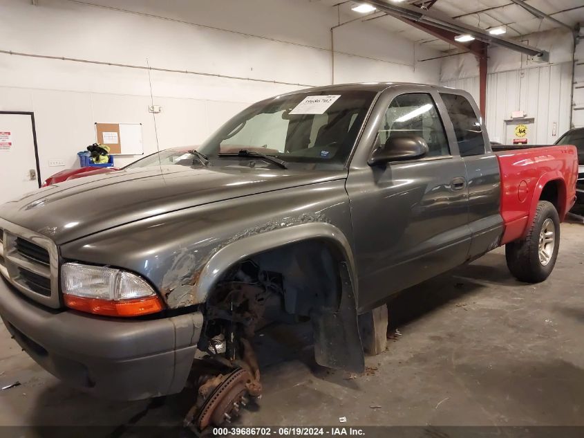 2004 Dodge Dakota VIN: 1D7HG12K74S560956 Lot: 39686702