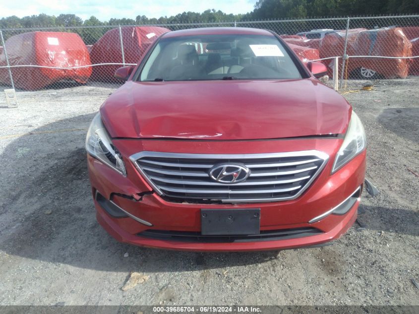 2017 Hyundai Sonata Se VIN: 5NPE24AF2HH472659 Lot: 39686704