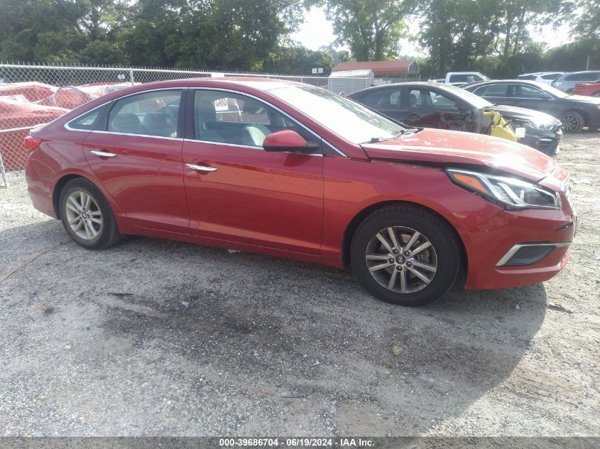 2017 Hyundai Sonata Se VIN: 5NPE24AF2HH472659 Lot: 39686704