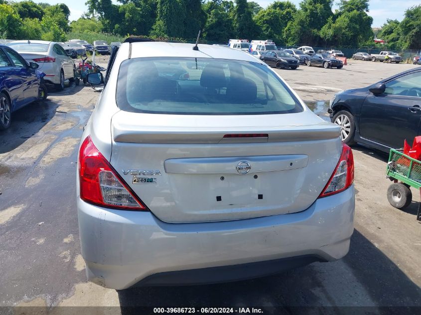 2018 Nissan Versa 1.6 S+ VIN: 3N1CN7AP8JL803648 Lot: 39686723