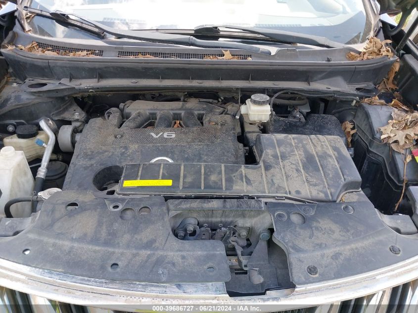 2009 Nissan Murano Le VIN: JN8AZ18W59W139337 Lot: 39686727