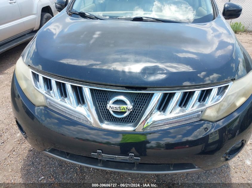 2009 Nissan Murano Le VIN: JN8AZ18W59W139337 Lot: 39686727