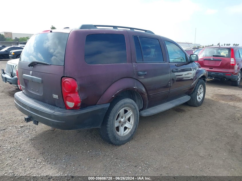 2005 Dodge Durango Slt VIN: 1D8HD48D35F511133 Lot: 39686728