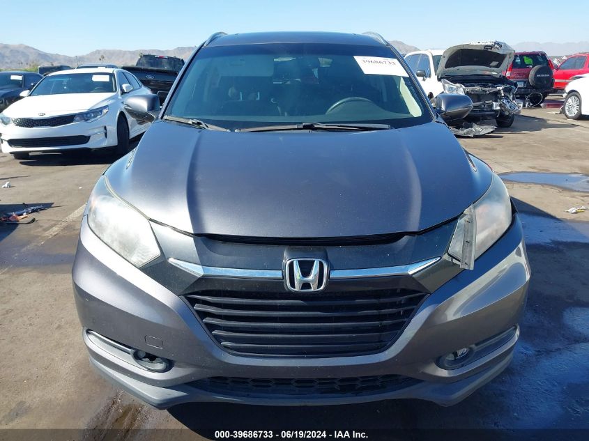 2016 HONDA HR-V EX-L - 3CZRU5H75GM747587