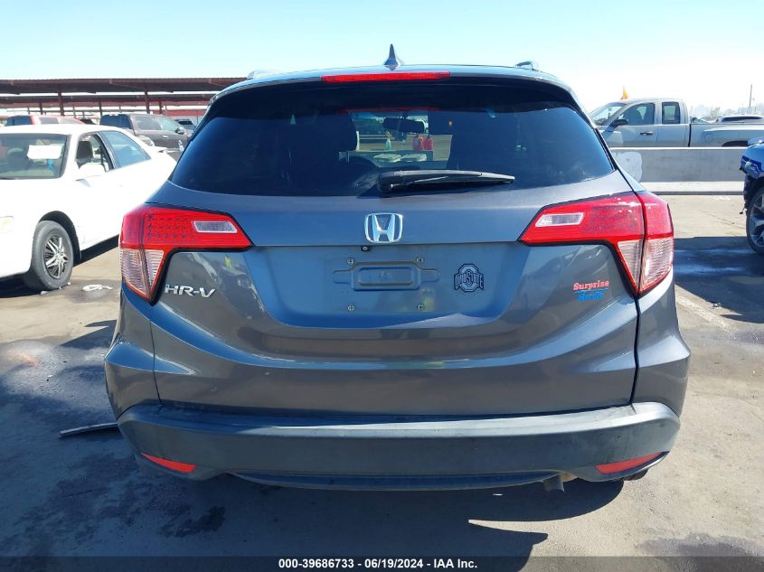 2016 Honda Hr-V Ex-L VIN: 3CZRU5H75GM747587 Lot: 39686733