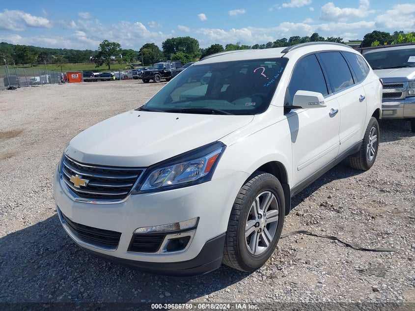 2015 Chevrolet Traverse 2Lt VIN: 1GNKRHKD0FJ127984 Lot: 39686750