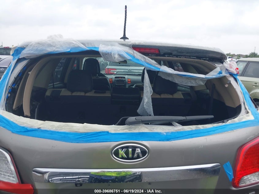 2011 Kia Sorento Ex V6 VIN: 5XYKU4A29BG018076 Lot: 39686751