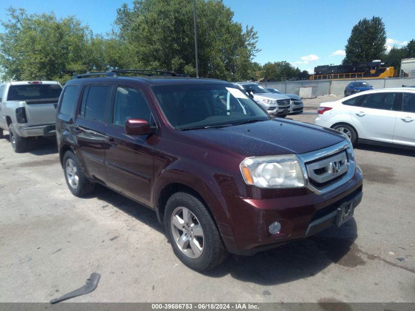 2010 Honda Pilot Ex VIN: 5FNYF4H42AB001086 Lot: 39686753