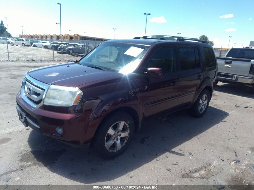 2010 Honda Pilot Ex VIN: 5FNYF4H42AB001086 Lot: 39686753