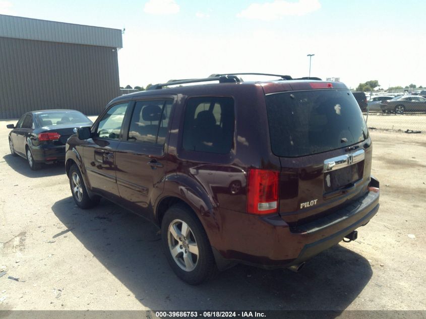 2010 Honda Pilot Ex VIN: 5FNYF4H42AB001086 Lot: 39686753