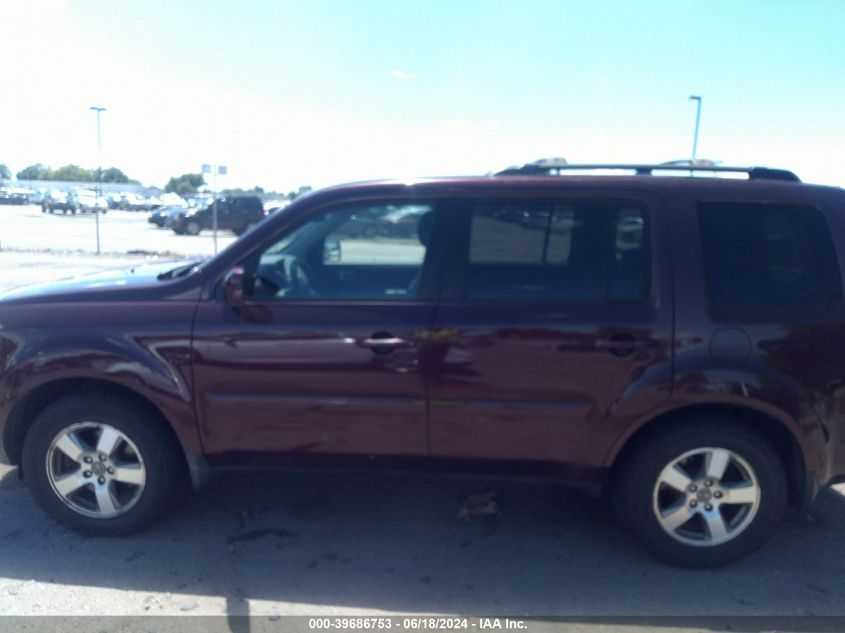 2010 Honda Pilot Ex VIN: 5FNYF4H42AB001086 Lot: 39686753
