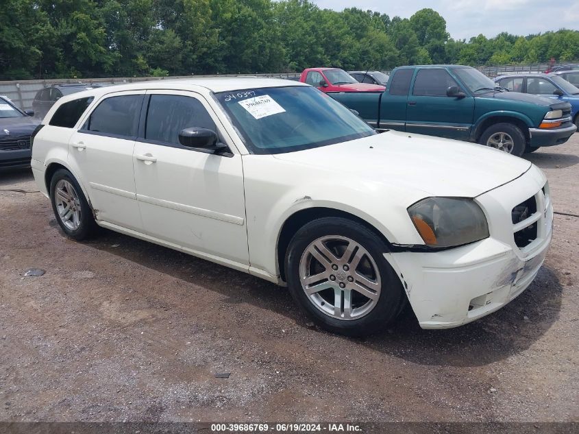 2005 Dodge Magnum Se VIN: 2D4FV48V75H187911 Lot: 39686769