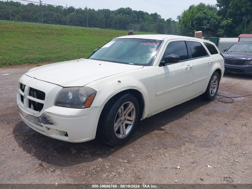 2005 Dodge Magnum Se VIN: 2D4FV48V75H187911 Lot: 39686769