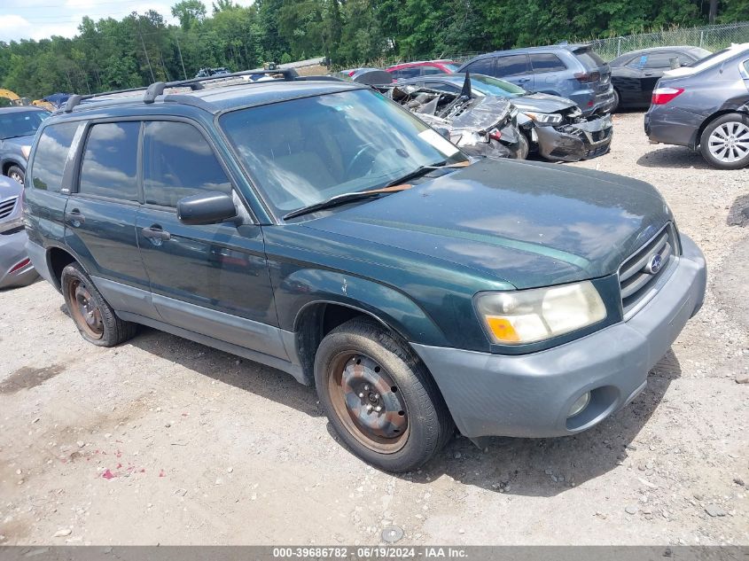 2004 Subaru Forester 2.5X VIN: JF1SG63614H733548 Lot: 39686782