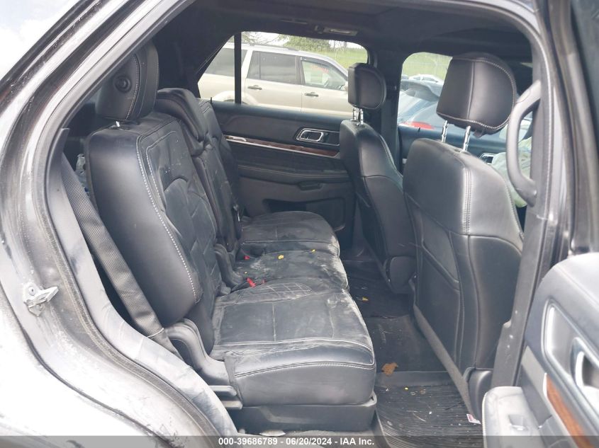 2016 Ford Explorer Platinum VIN: 1FM5K8HTXGGD13390 Lot: 39686789