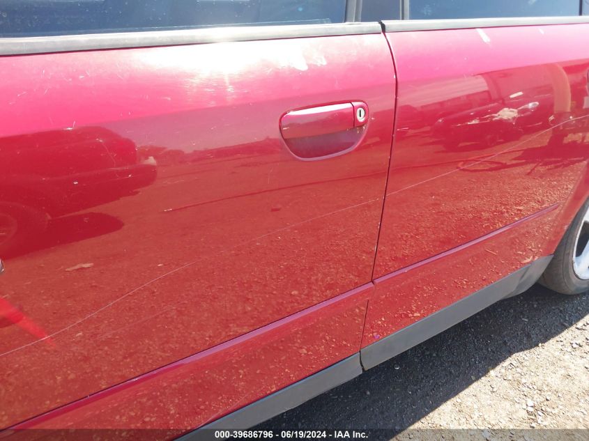 2003 Audi A4 1.8T VIN: WAULC68EX3A338220 Lot: 39686796