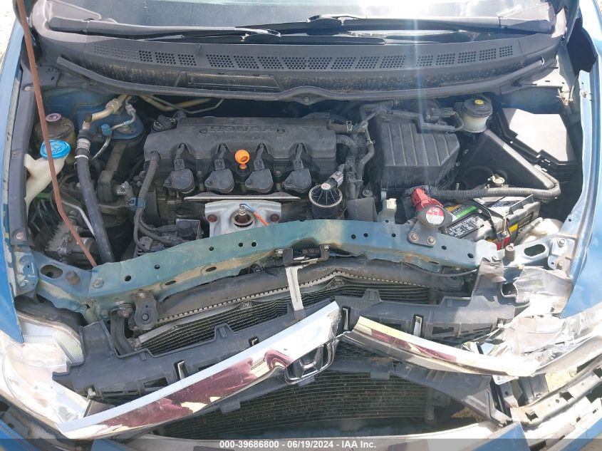 2010 Honda Civic Lx VIN: 2HGFA1F54AH316726 Lot: 39686800