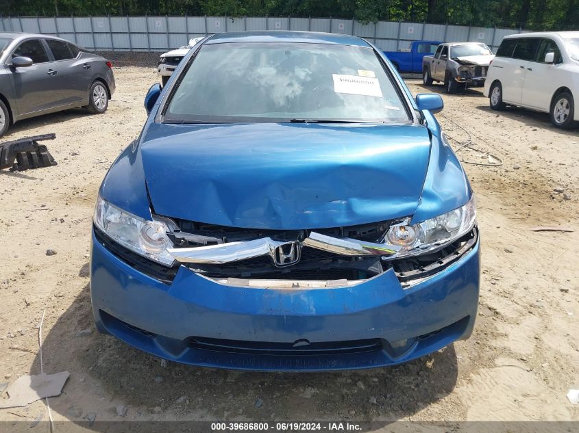 2010 Honda Civic Lx VIN: 2HGFA1F54AH316726 Lot: 39686800