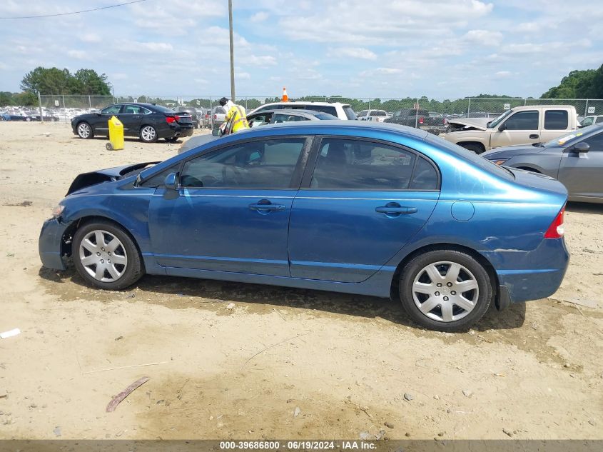 2010 Honda Civic Lx VIN: 2HGFA1F54AH316726 Lot: 39686800