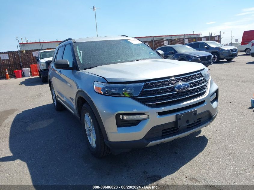 2023 Ford Explorer Xlt VIN: 1FMSK8DH1PGA22412 Lot: 39686823