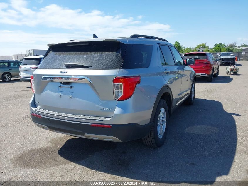 2023 Ford Explorer Xlt VIN: 1FMSK8DH1PGA22412 Lot: 39686823