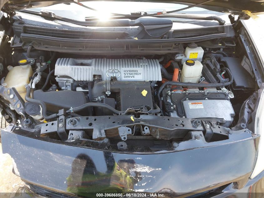 2012 Toyota Prius Two VIN: JTDKN3DU3C5385554 Lot: 39686850