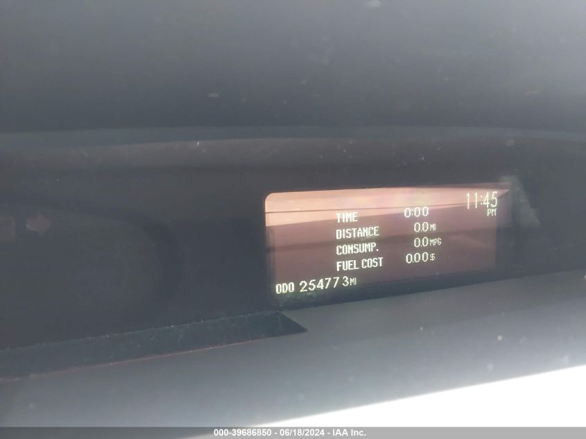 2012 Toyota Prius Two VIN: JTDKN3DU3C5385554 Lot: 39686850