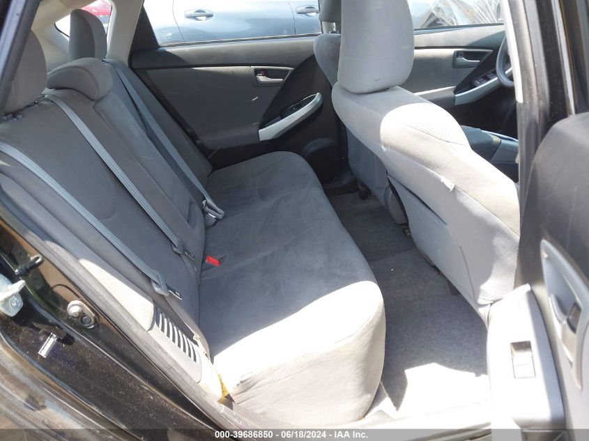 2012 Toyota Prius Two VIN: JTDKN3DU3C5385554 Lot: 39686850