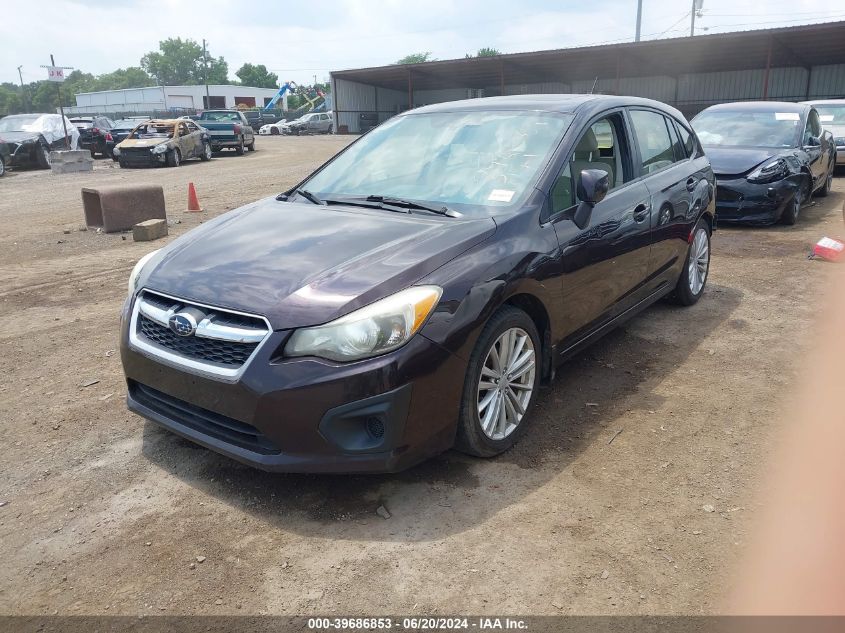 2013 Subaru Impreza 2.0I Premium VIN: JF1GPAD61D2214459 Lot: 39686853