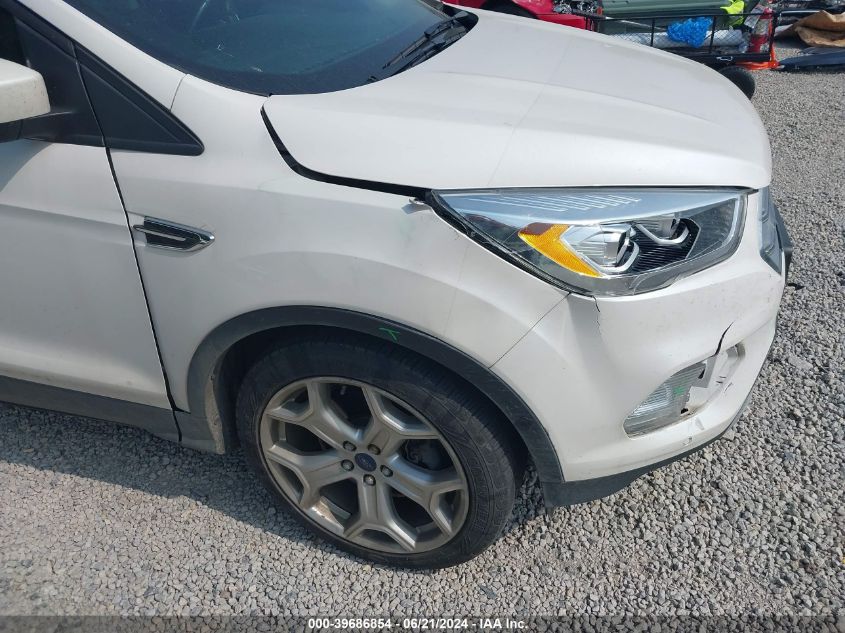 2017 Ford Escape Titanium VIN: 1FMCU0J95HUD17707 Lot: 39686854